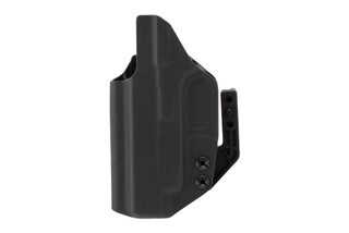 ANR Design Right Hand AIWB Holster with Claw Fits GLOCK 48/48 MOS and has a black finish